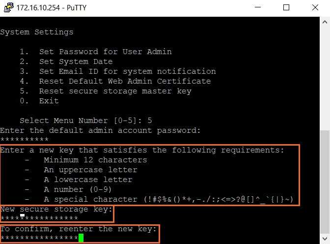password-آموزش فعالسازی Secure Storage Masterkey در فایروال سوفوس